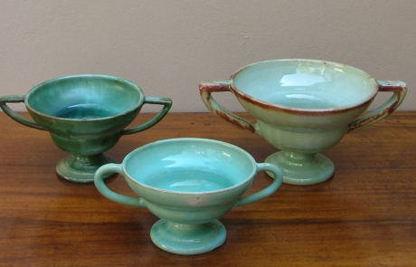 Linnware, A Collection of Two Handled Vases