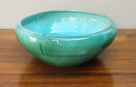 Linnware, A Large Blue-Green Bowl