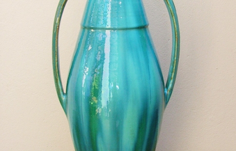 Linnware, A Large Two Handled Bottle Vase