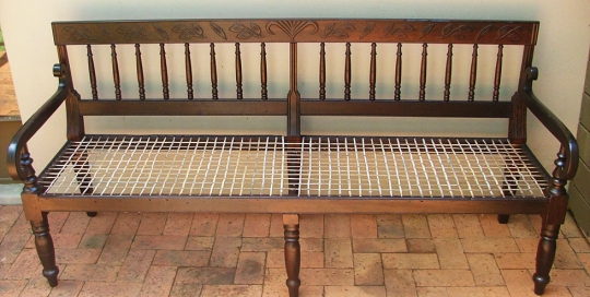 A Cape Stinkwood Settee, Eastern Cape, c. 1860