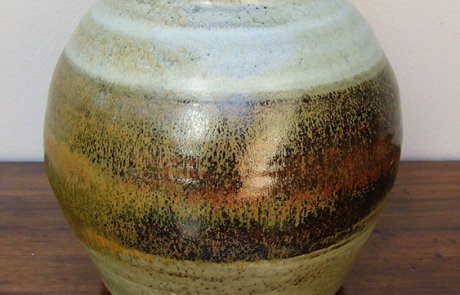 Esias Bosch, A Stoneware Vase (h 24cm)